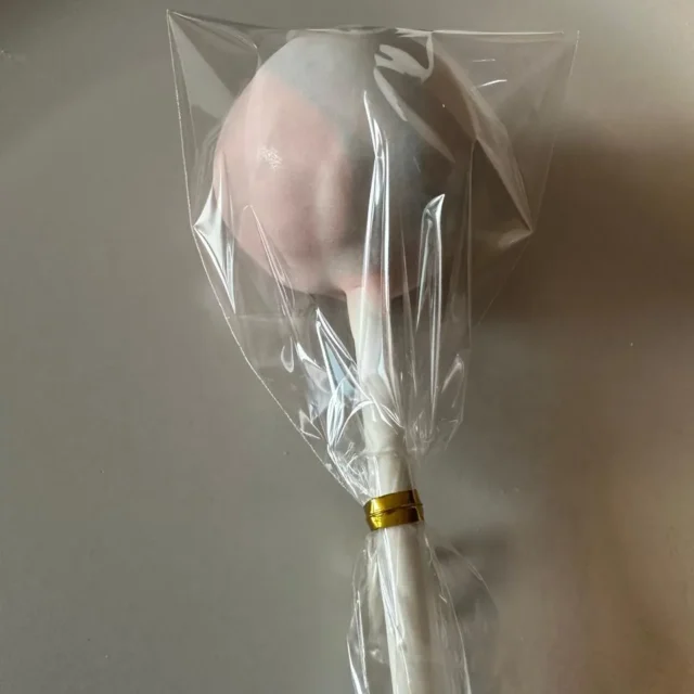 Wrapped pastel marbled cake pop - Popcakes Ottawa